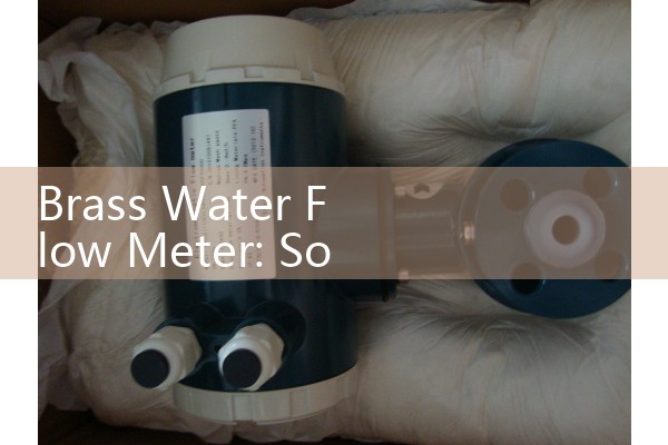 Brass Water Flow Meter: Sourcing Household Submetering Inline Spool Sizing