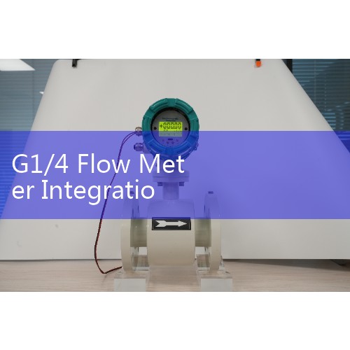 G1/4 Flow Meter Integration: Visual and Electronic Flow Rate Tracking for Gaming Computer Loops