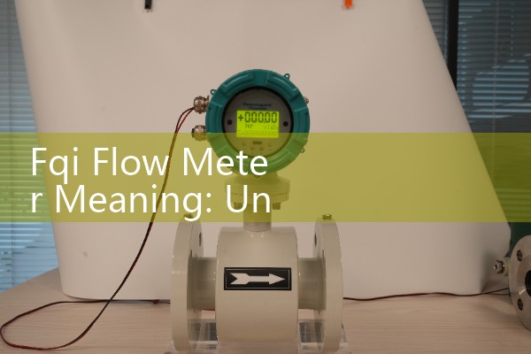 Fqi Flow Meter Meaning: Unlocking P&ID Fluid Quantity Indicator Codes in Engineering Documentation