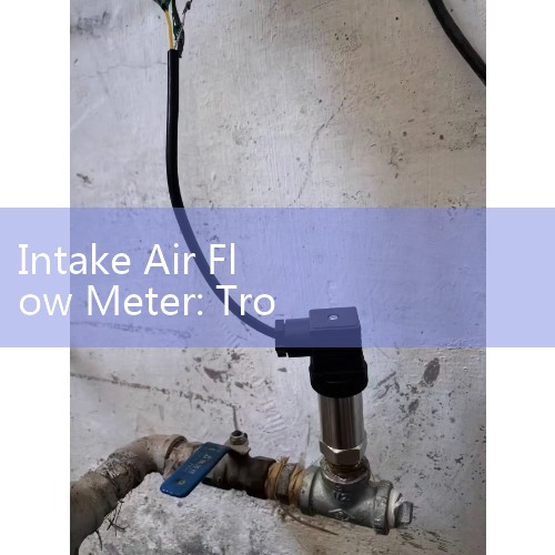 Intake Air Flow Meter: Troubleshooting Vehicle Mass Air Flow Sensors and Cleaning Wires