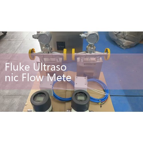 Fluke Ultrasonic Flow Meter Manual: Field Calibration and Transit-Time Coupling Gel Application